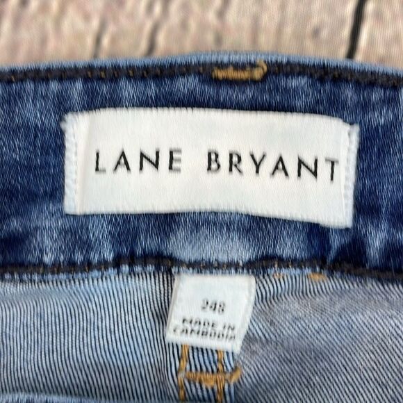 Lane Bryant Flex Magic Waistband Signature Fit Mid-Rise Flare Leg 24S plus size - Picture 8 of 15